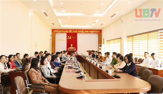 Hội nghị trực tuyến bồi dưỡng, cập nhật kiến thức, kỹ năng về công tác xây dựng Đảng đối với cấp ủy cấp xã