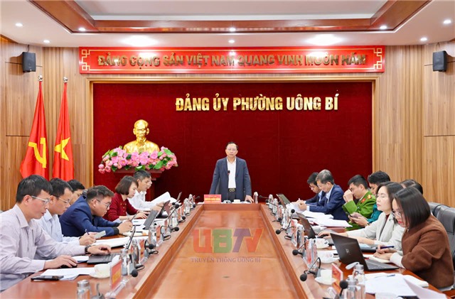 Hội nghị Ban Thường vụ Đảng ủy tháng 11/2025