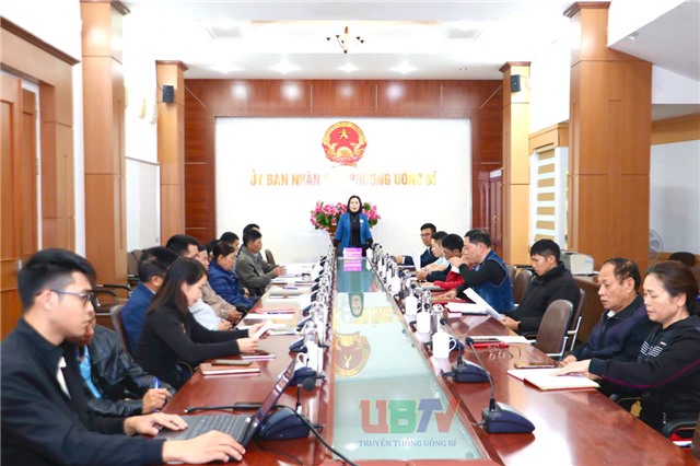 Phường Uông Bí đánh giá kết quả thực hiện phong trào Bình dân học vụ số