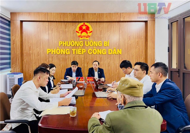 Phường Uông Bí tổ chức tiếp công dân định kỳ tháng 12/2025