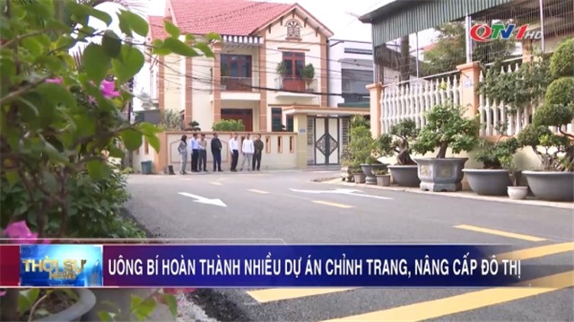 Uông Bí hoàn thành nhiều dự án chỉnh trang, nâng cấp đô thị