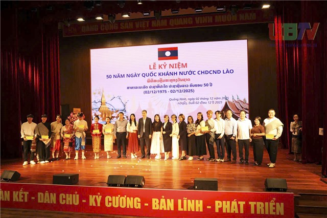 Trường Đại học Hạ Long tổ chức Lễ kỷ niệm 50 năm ngày Quốc khánh nước CHDCND Lào