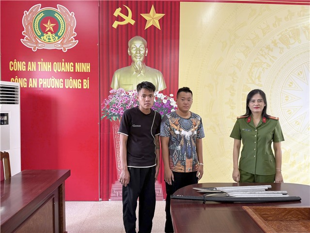 PHƯỜNG UÔNG BÍ VẬN ĐỘNG GIAO NỘP VŨ KHÍ, VẬT LIỆU NỔ, CÔNG CỤ HỖ TRỢ VÀ PHÁO