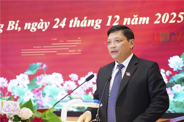 Kỳ họp thứ 5, (kỳ họp thường lệ cuối năm) HĐND phường Uông Bí khóa I, nhiệm kỳ 2021-2026 thành công tốt đẹp