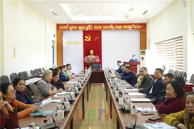 Phường Uông Bí tập huấn nghiệp vụ Tổng điều tra kinh tế năm 2026