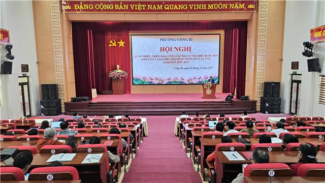  Phường Uông Bí tích cực chuẩn bị cho cuộc bầu cử đại biểu Quốc hội và đại biểu HĐND các cấp nhiệm kỳ (2026-2031)