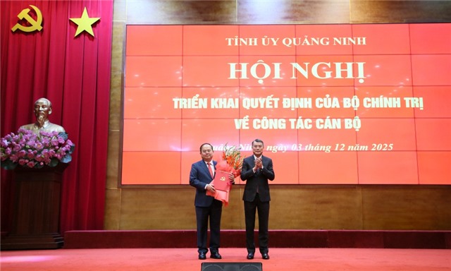 Đồng chí Quản Minh Cường giữ chức vụ Bí thư Tỉnh ủy Quảng Ninh