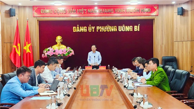 Hội nghị kiểm điểm tập thể, cá nhân các đồng chí Ủy viên BTV Đảng  ủy Uông Bí