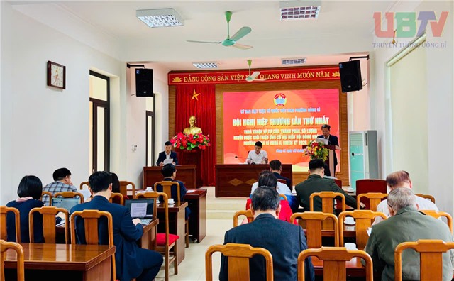 Hội nghị hiệp thương lần thứ nhất bầu cử đại biểu HĐND phường Uông Bí nhiệm kỳ 2026-2031