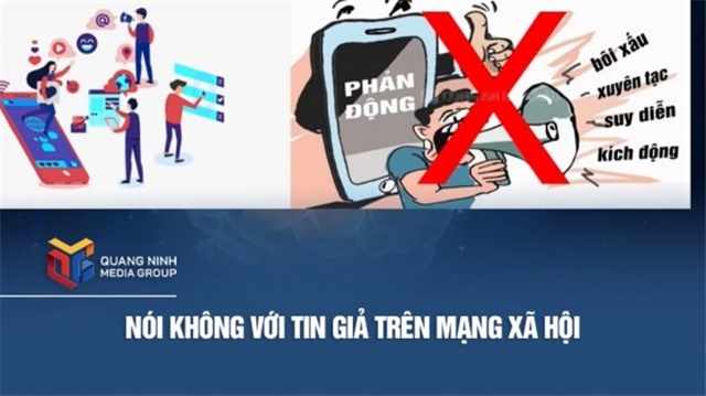 Nói không với tin giả trên mạng xã hội