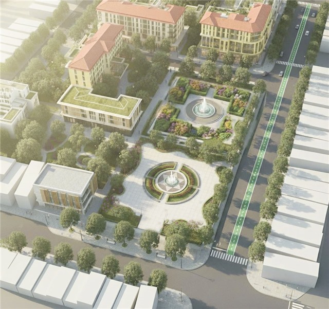 Một không gian xanh mới sắp hình thành ở trung tâm phường Uông Bí