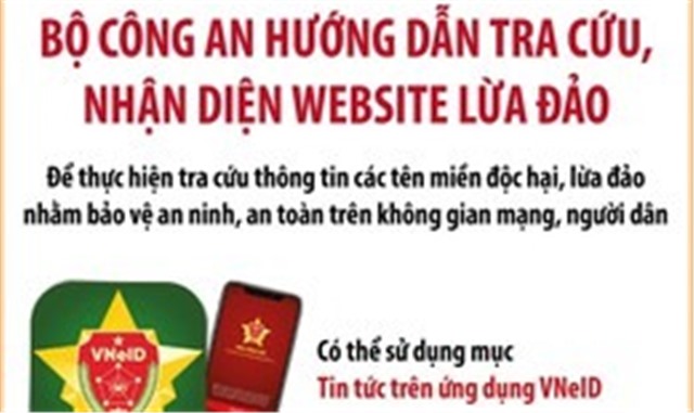 Bộ Công an hướng dẫn tra cứu, nhận diện các website lừa đảo