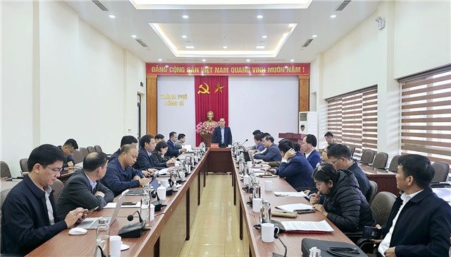 Họp nghe báo cáo tiến độ rà soát quỹ đất nông nghiệp công ích 5%, đất rừng, đất nuôi trồng thủy sản 