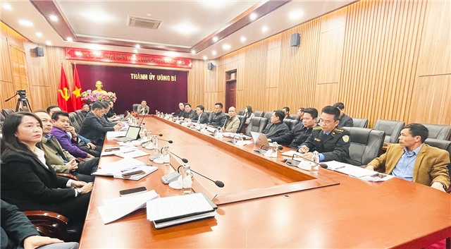 Thành ủy Uông Bí làm việc với Công ty Cổ phần Đầu tư Sân golf Hạ Long Bay