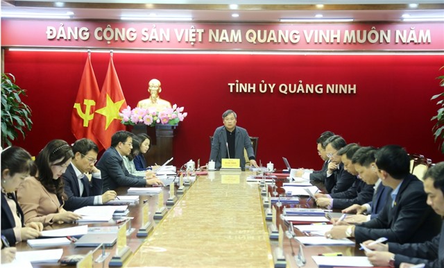 Giao ban Thường trực Tỉnh ủy