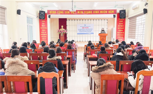 Hội nghị tập huấn kiến thức, kỹ năng về phòng chống ma túy cho cán bộ, hội viên phụ nữ nòng cốt năm 2025 