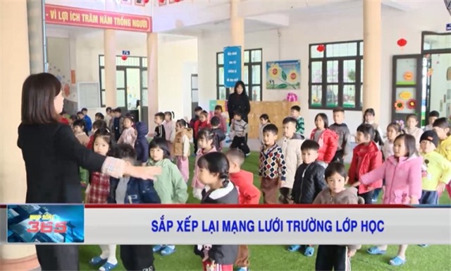 Sắp xếp lại mạng lưới trường lớp học