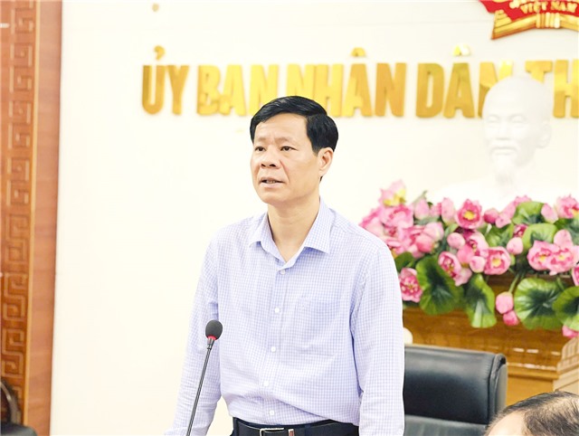 Hội nghị nghe báo cáo tiến độ GPMB thực hiện các dự án trọng điểm trên địa bàn