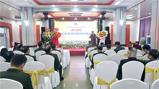 Hội CCB thành phố Uông Bí tập huấn và gặp mặt kỷ niệm 35 năm thành lập Hội