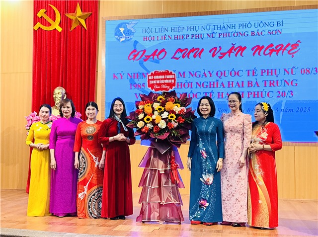 Hội LHPN phường Bắc Sơn gặp mặt kỷ niệm 115 năm Ngày quốc tế phụ nữ 8/3