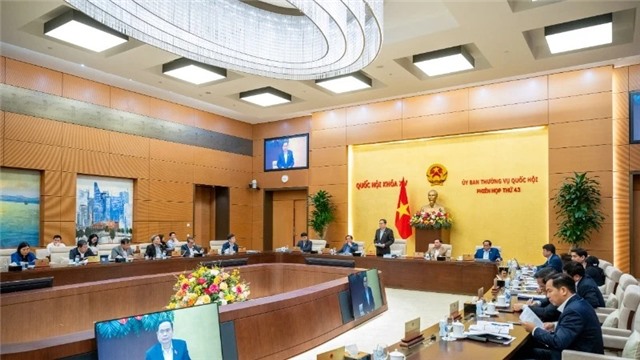 Công bố nghị quyết của Ủy ban Thường vụ Quốc hội khóa XV