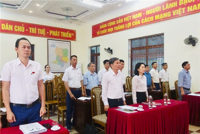 Kỳ họp thứ 18, HĐND phường Bắc Sơn khoá X, nhiệm kỳ 2021-2026