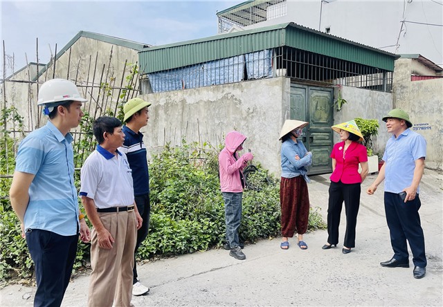 Phường Quang Trung triển khai vận động Nhân dân bàn giao mặt bằng thi công dự án đường liên khu 3-4-5A