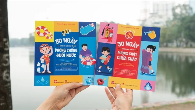 Ra mắt bộ sách trang bị kỹ năng phòng cháy chữa cháy và phòng chống đuối nước cho trẻ