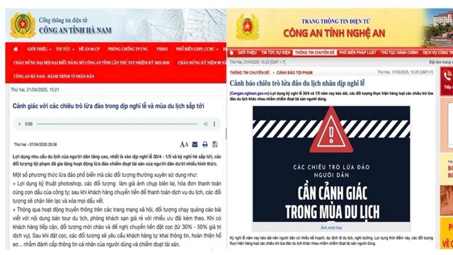 Nở rộ lừa đảo du lịch 30/4-1/5: Fanpage giả, tour giá rẻ – chiêu trò đánh vào lòng tin!