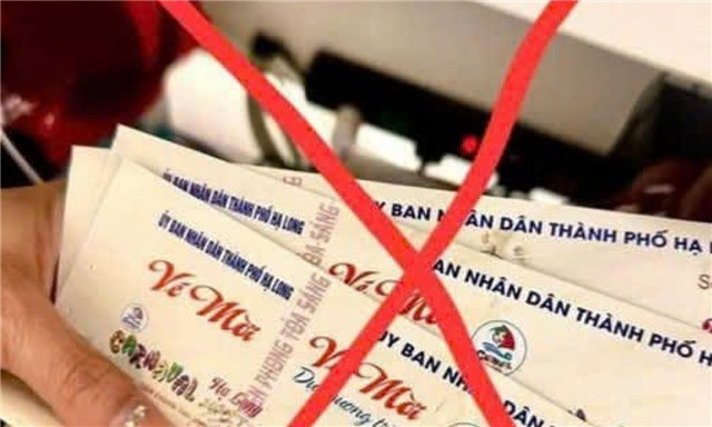 Cảnh giác trước các hoạt động mua bán, làm giả vé Carnaval Hạ Long 2025