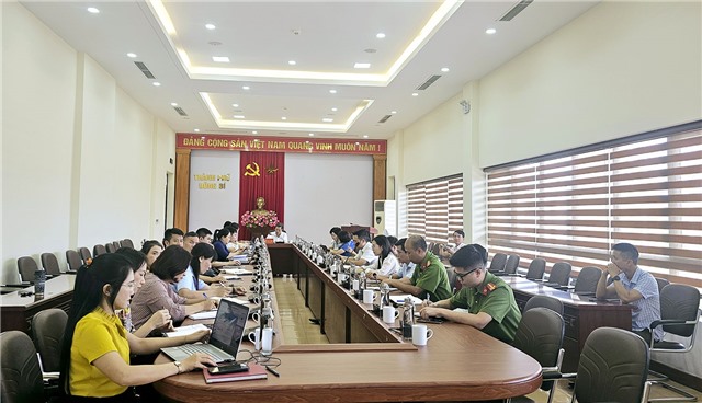 Hội nghị trực tuyến chuẩn bị tổ chức Kỳ thi tuyển sinh vào lớp 10 trung học phổ thông năm học 2025 - 2026