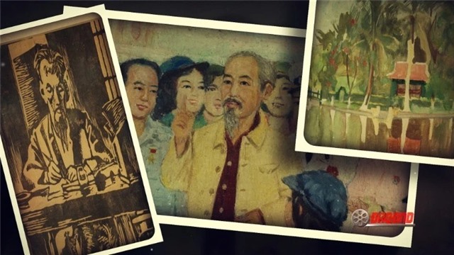Ấn tượng phim tài liệu về chân dung Chủ tịch Hồ Chí Minh trong trái tim họa sĩ