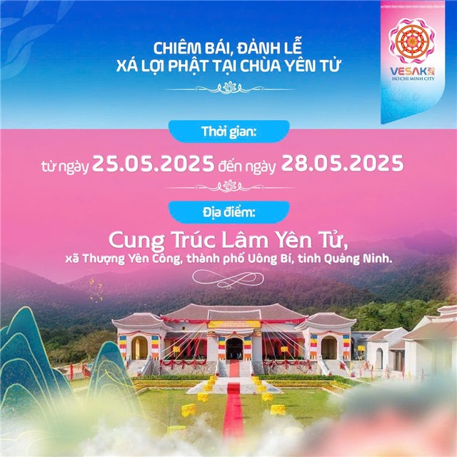 Tích cực chuẩn bị cho sự kiện cung rước Xá lợi Đức Phật về an vị tại Cung Trúc Lâm Yên Tử