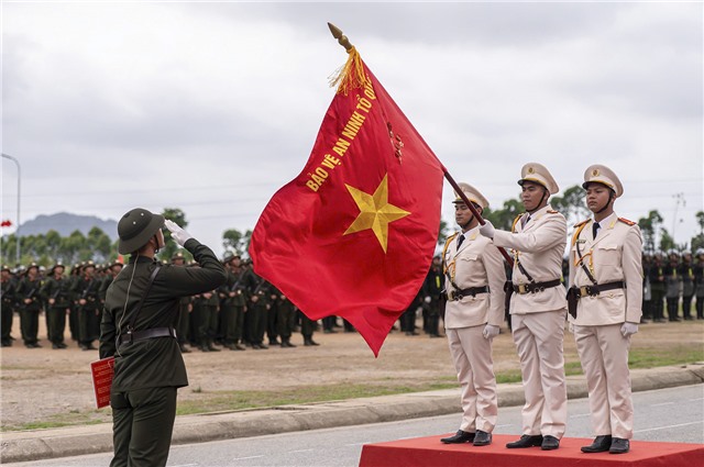 Trung đoàn CSCĐ Đông Bắc Bế giảng khoá huấn luyện công dân thực hiện nghĩa vụ tham gia Công an nhân dân năm 2025