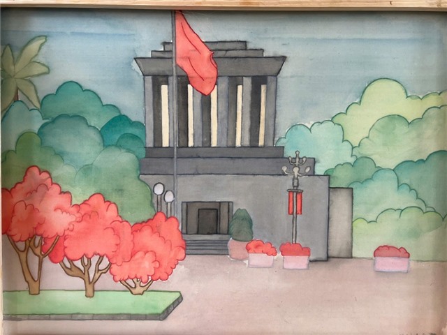 Sinh động Triển lãm tranh sinh viên Trường Đại học Hạ Long