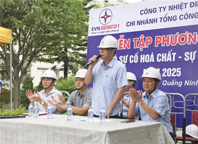 Công ty Nhiệt điện Uông Bí chú trọng công tác đảm bảo an toàn trong sản xuất