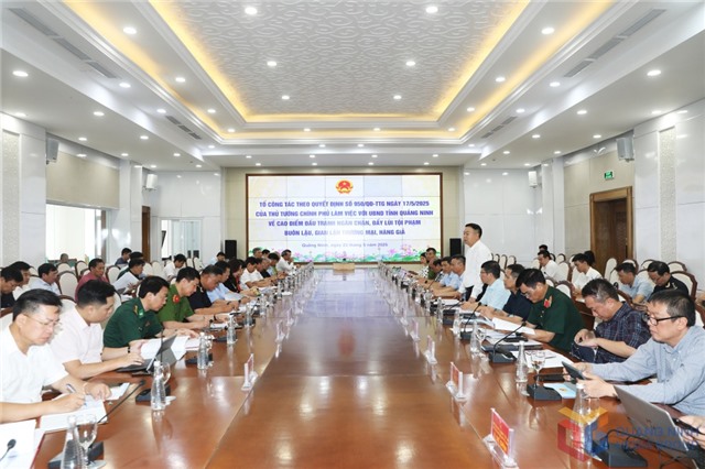 Tổ công tác của Chính phủ làm việc với tỉnh Quảng Ninh