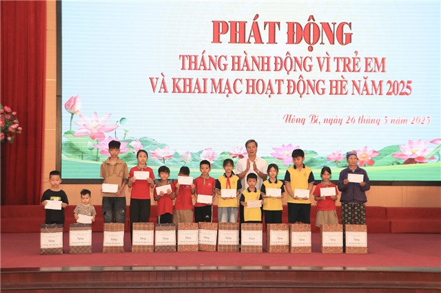 Thành phố Uông Bí phát động Tháng hành động vì trẻ em năm 2025