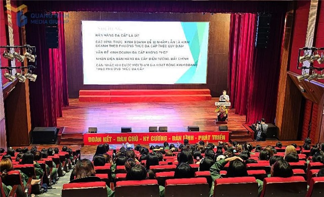 Tuyên truyền, nâng cao nhận thức và cảnh báo các hoạt động bán hàng đa cấp biến tướng, trái phép