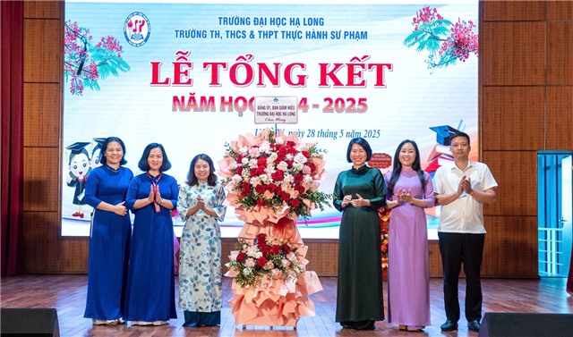 Trường TH, THCS & THPT Thực hành Sư phạm tổng kết năm học 2024 - 2025
