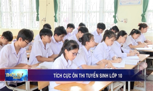 Tích cực ôn thi tuyển sinh lớp 10