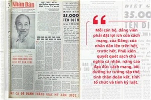 Nâng cao đạo đức cách mạng, quét sạch chủ nghĩa cá nhân*