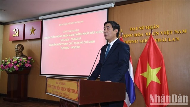 Mít-tinh kỷ niệm 50 năm Ngày Giải phóng miền nam, thống nhất đất nước tại Thái Lan