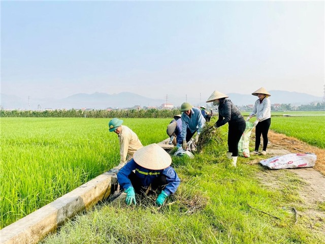 Nông dân tích cực tham gia bảo vệ môi trường