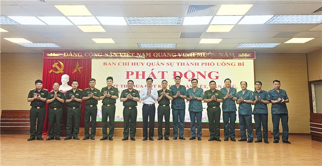 Hội nghị sơ kết công tác quốc phòng, quân sự địa phương 6 tháng đầu năm 2025 