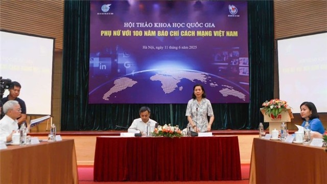 Hội thảo khoa học quốc gia "Phụ nữ với 100 năm Báo chí cách mạng Việt Nam"