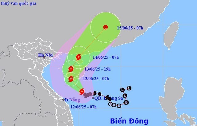 Tin BÃO SỐ 1 (WUTIP) và các chỉ đạo ứng phó