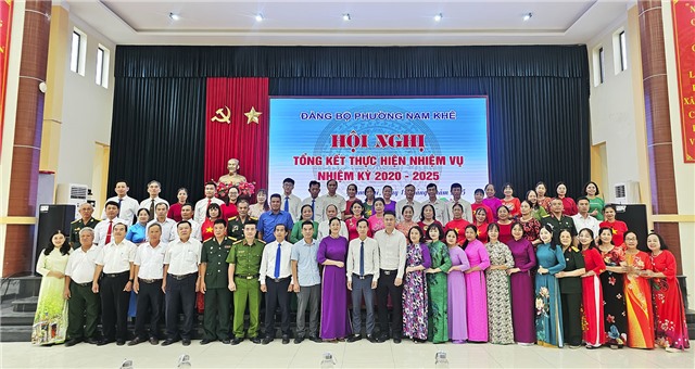 Đảng bộ phường Nam Khê tổng kết thực hiện nhiệm vụ nhiệm kỳ 2020 - 2025