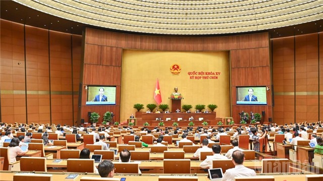 Hôm nay, Quốc hội biểu quyết thông qua Nghị quyết sửa đổi, bổ sung một số điều của Hiến pháp