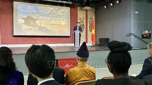 Quảng bá giá trị văn hóa, lịch sử, tâm linh của Quần thể di tích và danh thắng Yên Tử - Vĩnh Nghiêm - Côn Sơn, Kiếp Bạc tại Pháp